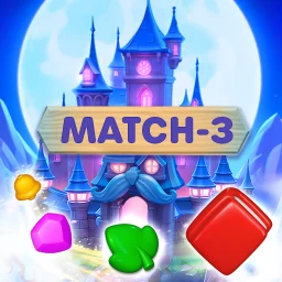 Symbol von Spooky Suites: Match-3-Puzzle